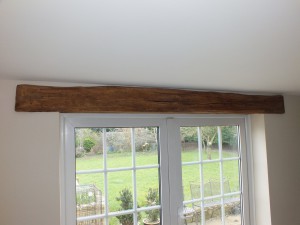 False oak beam