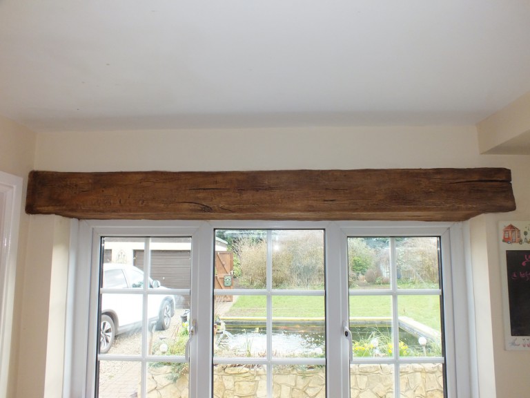False Oak Window Lintel Period Creations False oak beams and RSJ Covers